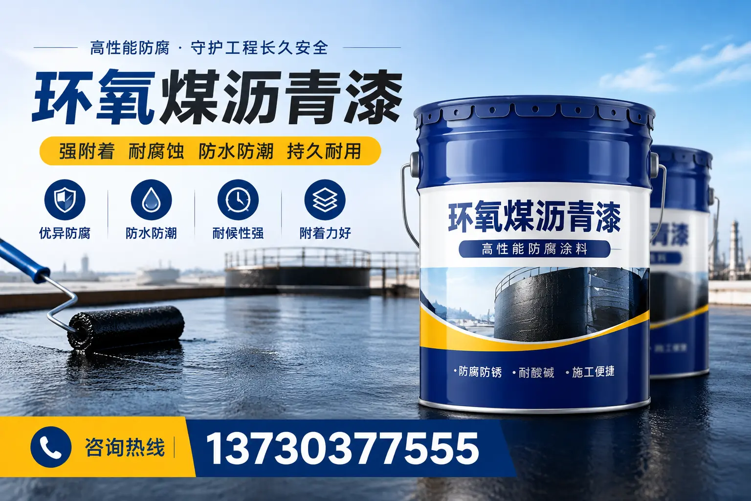 如何判断环氧煤沥青漆的质量?新星消费者指南