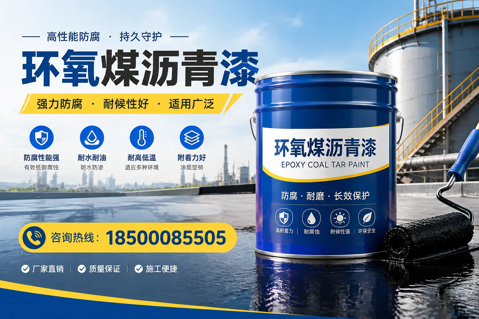 环氧煤沥青漆的储存与运输注意事项,新星企业须知
