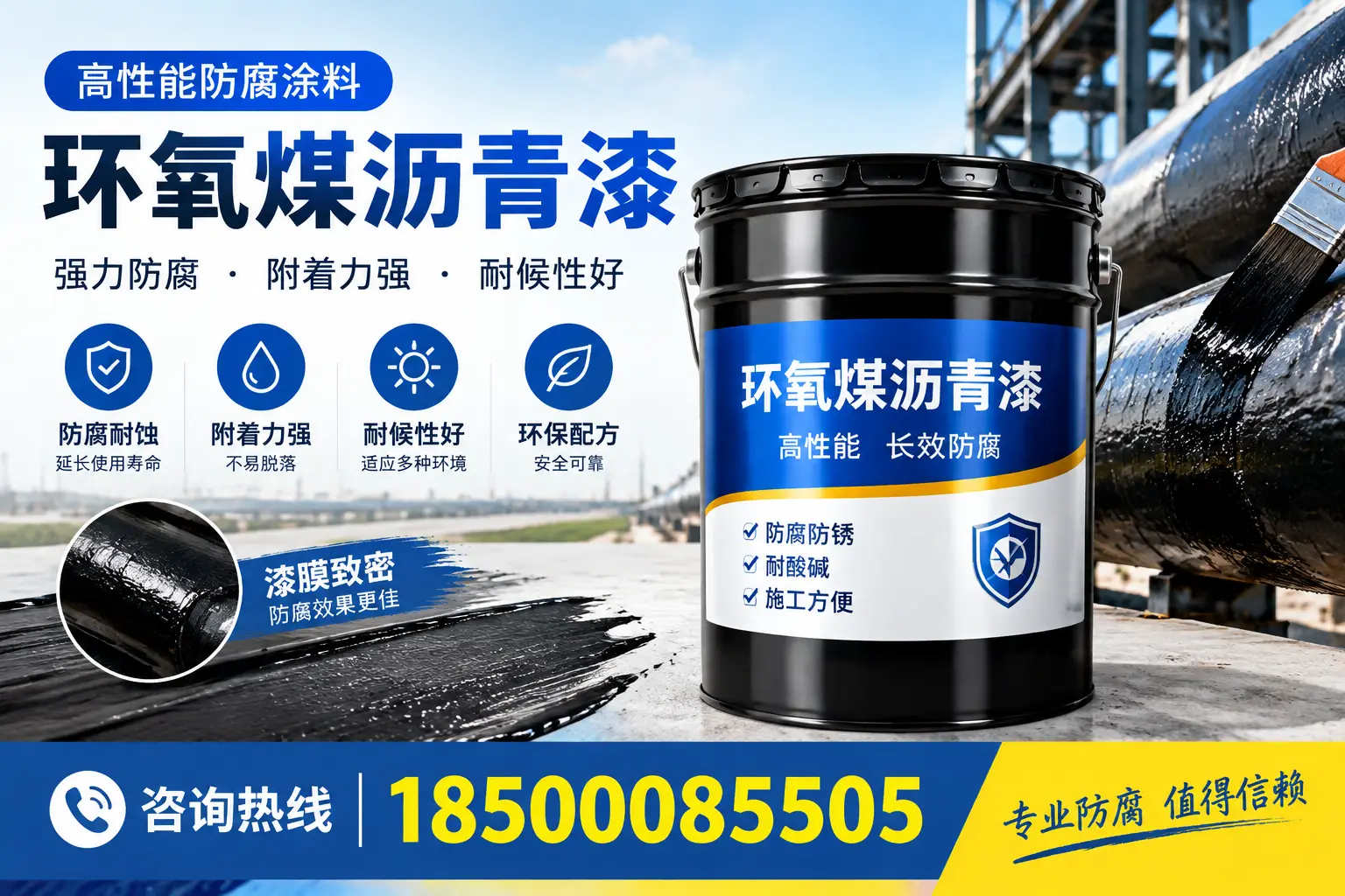 环氧煤沥青漆使用中的常见问题解答,新星用户必看